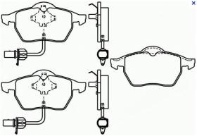 Brembo P85037 - PASTILLAS TURISMO