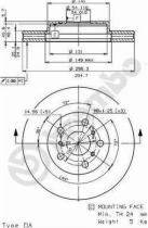 Brembo 09950814 - DISCOS