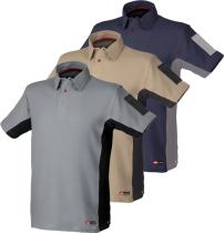 Suministros y Bricolaje 429075 - POLO STRETCH GRIS/NEGRO 8170 T-S